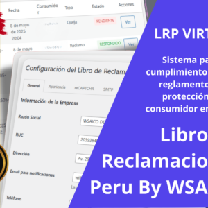 LRP Libro de Reclamaciones Peru By WSAICO PRO